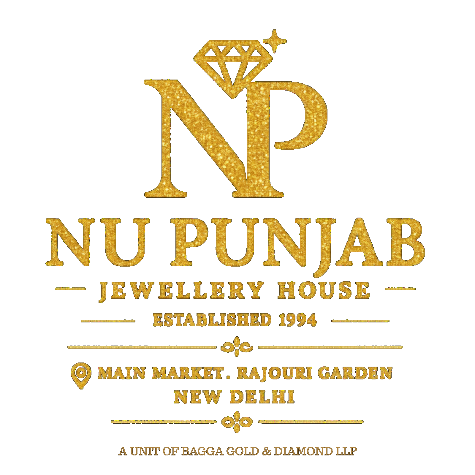Nu Punjab Jewellery House, established 1994, Main Market, Rajouri Garden, New Delhi